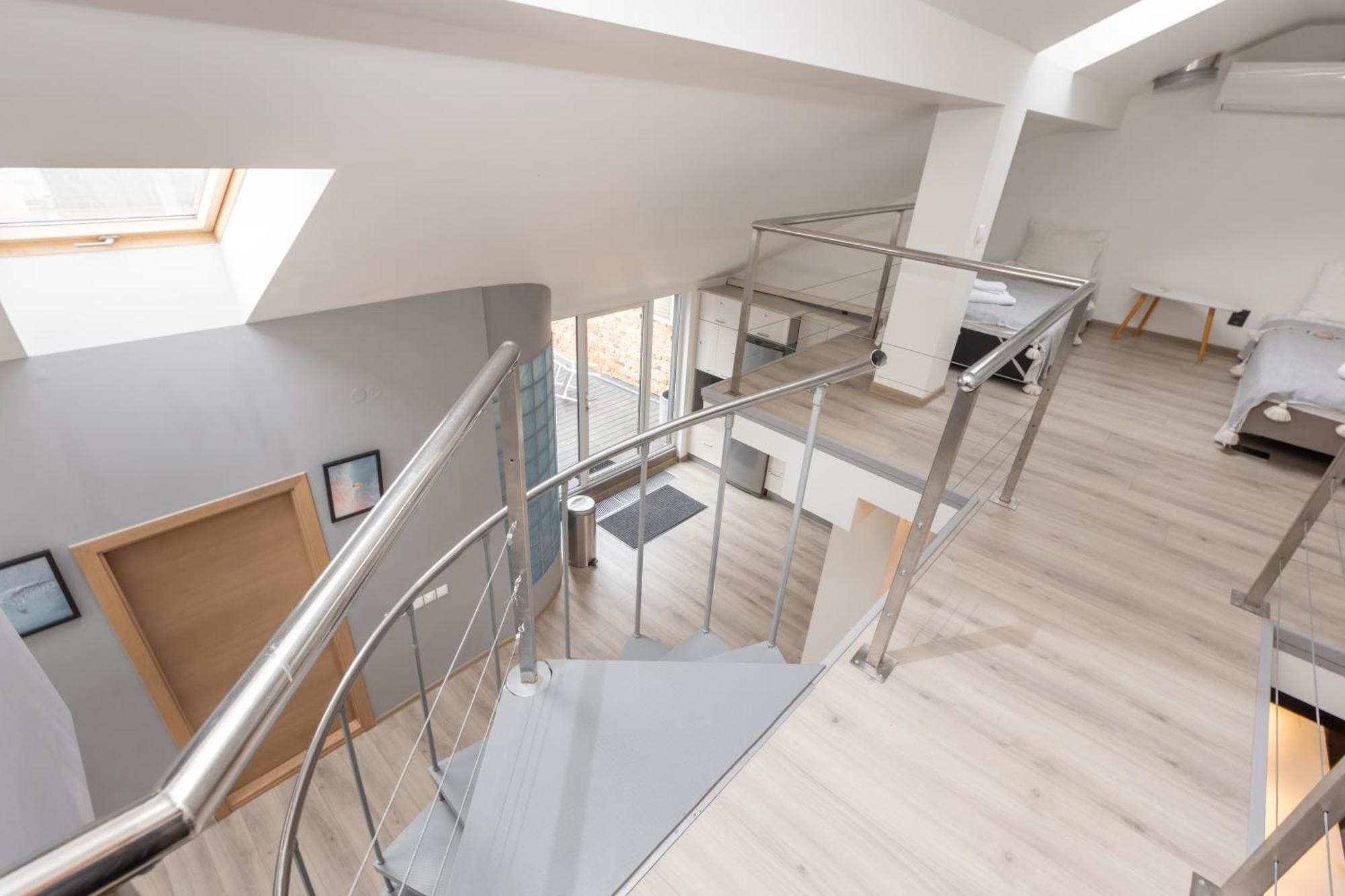 Penthouse Apartment With Terrace Riga Eksteriør billede