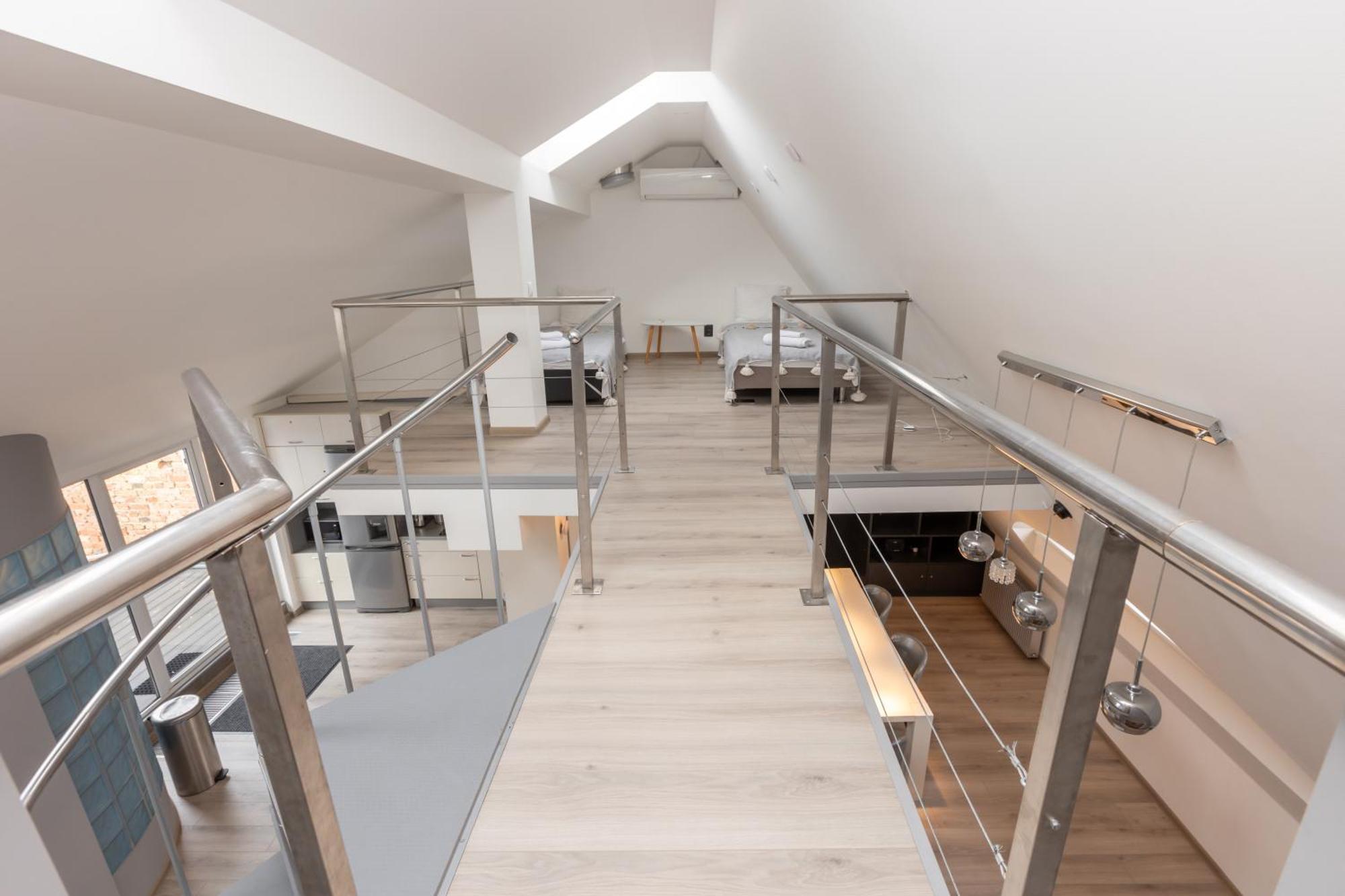 Penthouse Apartment With Terrace Riga Eksteriør billede
