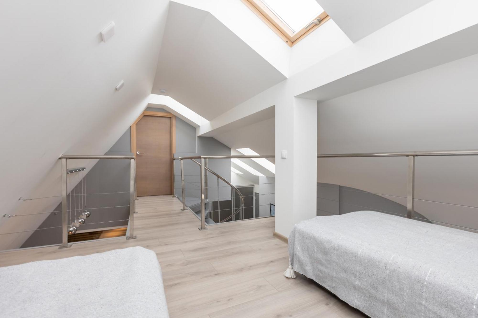 Penthouse Apartment With Terrace Riga Eksteriør billede